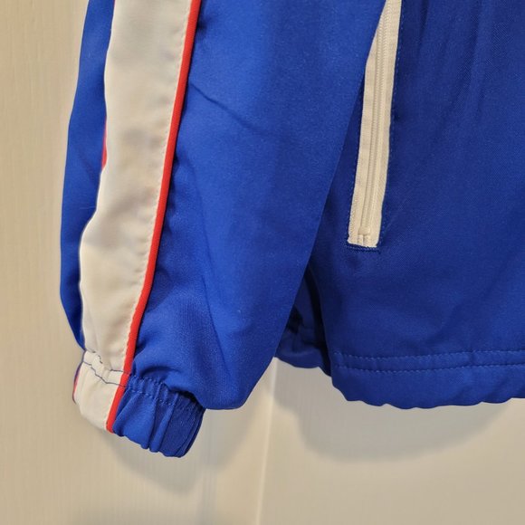 BNP PARIBAS OPEN Fila Windbreaker Jacket Size s Blue Full Zip Long Sleeve - Picture 6 of 9